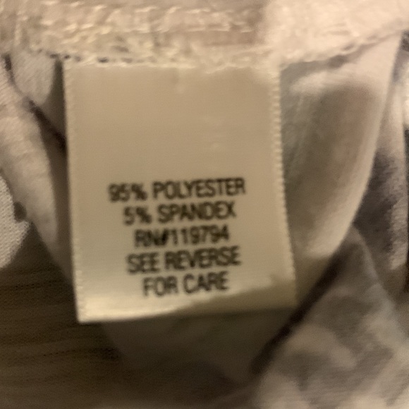 Apt 9 striped short sleeve top - Picture 4 of 5